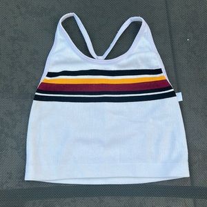 Cropped tank top